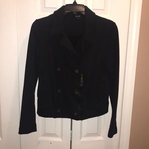 Black side zip, Splendid jacket size Med